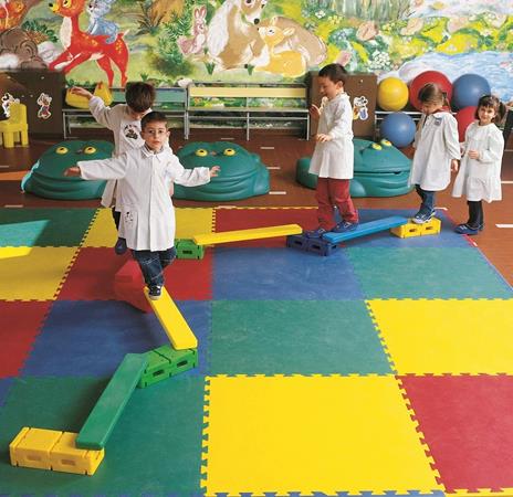 Italveneta Didattica 061 - Percorso Equilibrio per Bambini, attività Motoria - 2