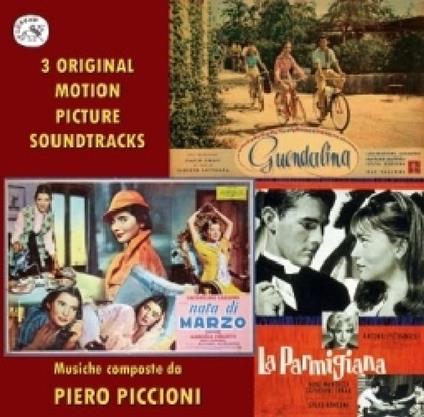 Guendalina - Nata di Marzo - La Parmigiana (Colonna sonora) - CD Audio di Piero Piccioni