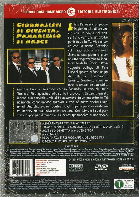 Al momento giusto di Giorgio Panariello - DVD - 2