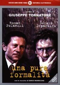 Una pura formalità di Giuseppe Tornatore - DVD