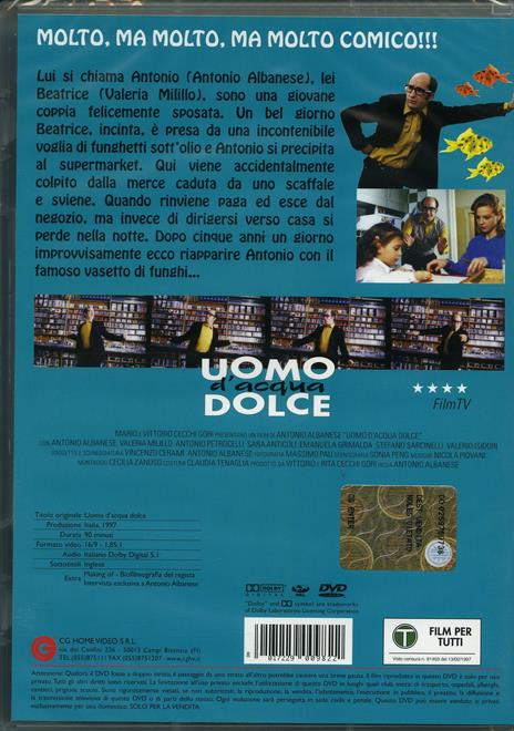 Uomo d'acqua dolce di Antonio Albanese - DVD - 2
