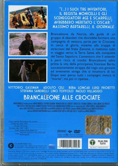 Brancaleone alle crociate di Mario Monicelli - DVD - 2