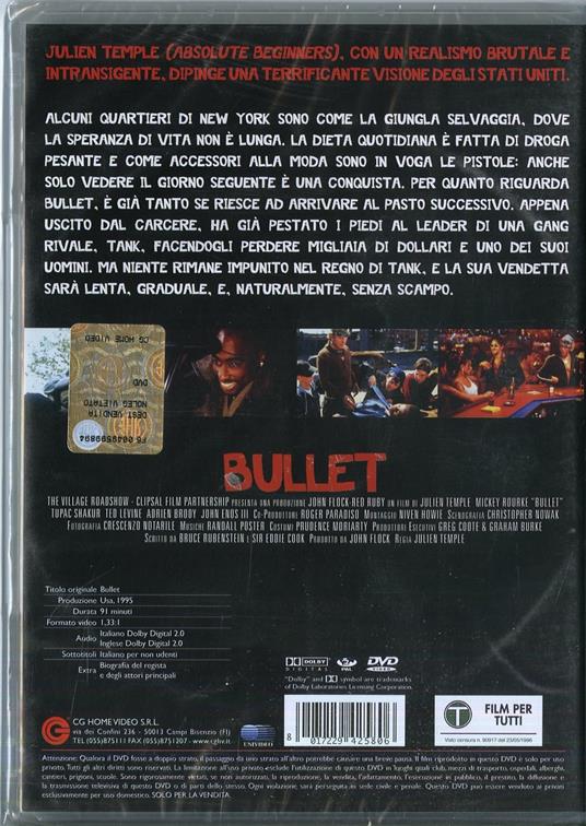 Bullet di Julien Temple - DVD - 2