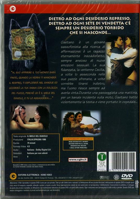 Il miele del diavolo di Lucio Fulci - DVD - 2