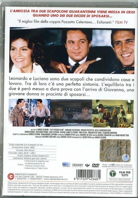 Lui è peggio di me di Enrico Oldoini - DVD - 2