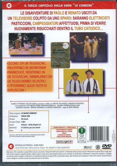 Le nuove comiche di Neri Parenti - DVD - 2