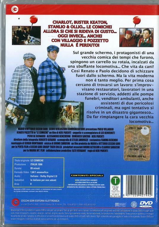 Le comiche di Neri Parenti - DVD - 2