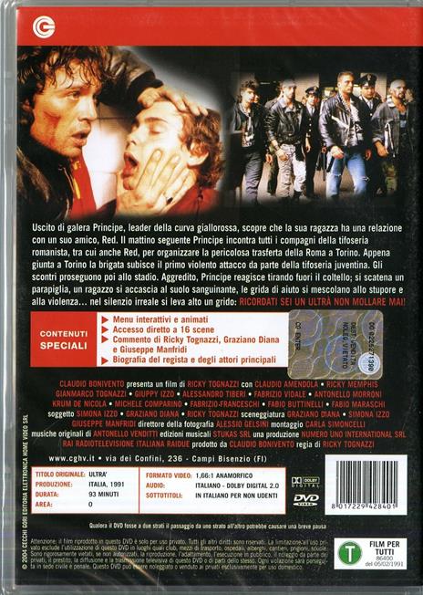 Ultrà di Ricky Tognazzi - DVD - 2