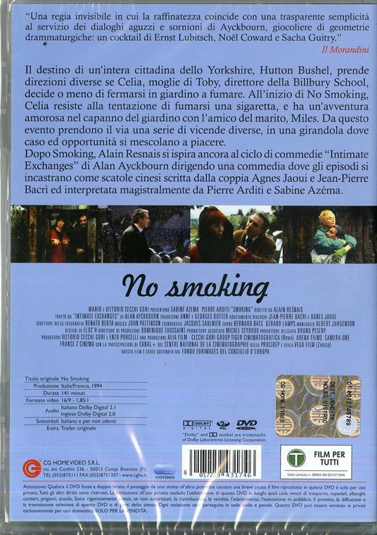 No Smoking di Alain Resnais - DVD - 2