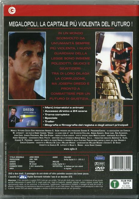 Dredd, la legge sono io di Denny Cannon - DVD - 2