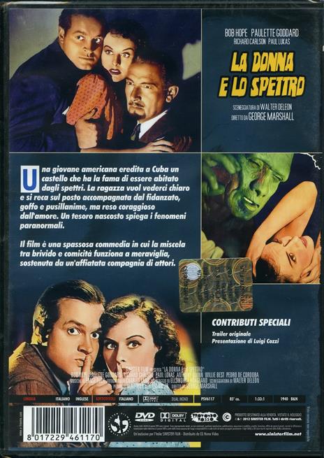 La donna e lo spettro di George Marshall - DVD - 2