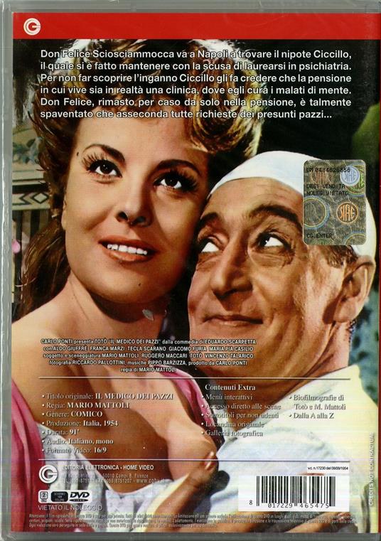 Il medico dei pazzi di Mario Mattoli - DVD - 2
