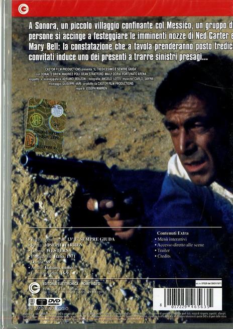 Il tredicesimo è sempre Giuda di Joseph Warren - DVD - 2