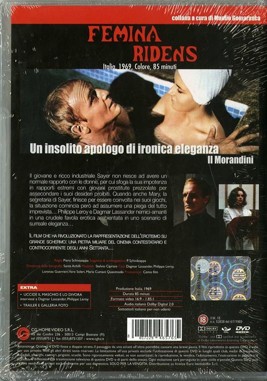 Femina ridens di Piero Schivazappa - DVD - 2