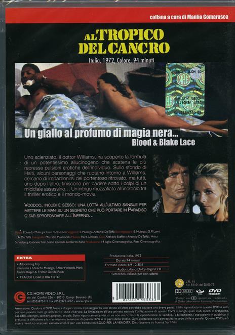 Al Tropico del Cancro di Edward G. Muller,Gian Paolo Lomi,Edoardo Mulargia - DVD - 2