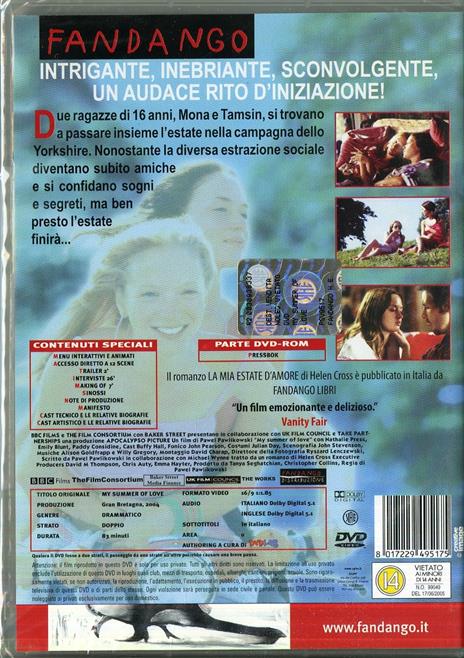 My Summer of Love di Pawel Pawlikowski - DVD - 2
