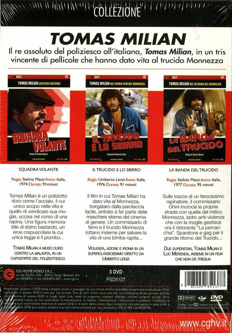 Tomas Milian (3 DVD) di Sergio Corbucci,Umberto Lenzi,Stelvio Massi - 2
