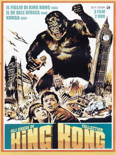 Gli eredi di King Kong (2 DVD) di John Vivian Lemont,Ernest Beaumont Schoedsack,Howard Ziehm