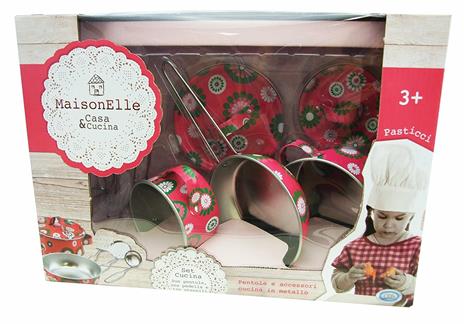 Maisonelle. Set Pentole e Padelle. In Metallo - 2