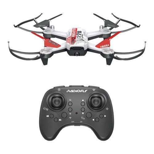 Drone giocattolo RADIOFLY Space Predator con videocamera Bianco 40106