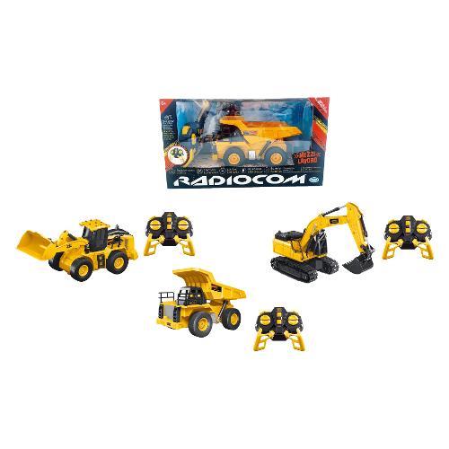Radiocomando Mezzo lavoro 2,4 GHz RADIOCOM Assortito scala 1:12 40756