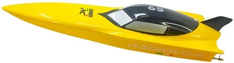 Radiocom Waves - Garda RC 2,4 Ghz, motoscafo 74*25*15 cm3 funzioni (avanti, dx/sx)tempo di gioco 12 minuti, VELOCITA 15 KM/Hbatteria al litio 7,4 V 1500 mAh inclusaNO GIOCATTOLO - 2