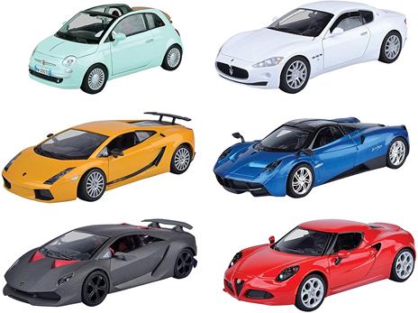 ODS 41135 Silver Wheel Auto italiane licenziate in scala 1:24 - 3