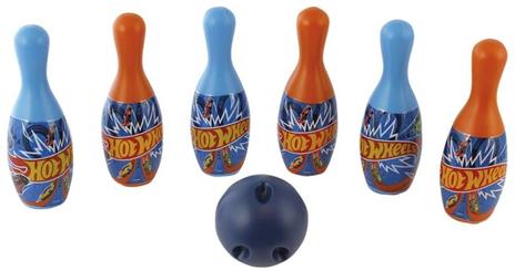 HOT WHEELS - BOWLING SET6 birilli con balla, altezza birillo cm 22,5 - 3
