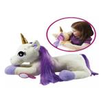 My Vip - Baby Unicorn 45 cm Fairy Beautyunicorno disteso cm 45 con capelli da pettinare, spazzola inclusa