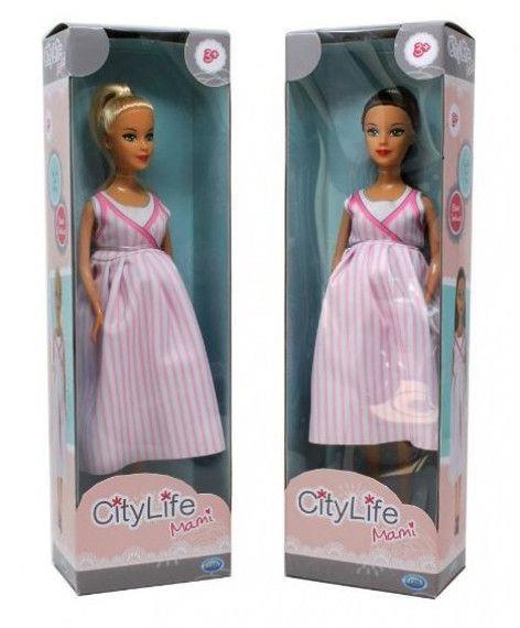 City Life Bambola Mami Incinta Modelli ODS Bambole Fashion