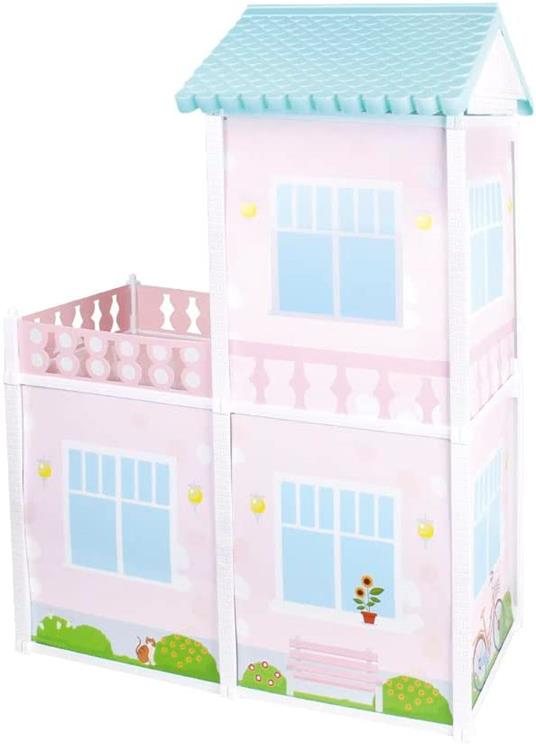 City Life - Villettacon 3 stanze, fashion doll cm 29 e accessorimisura playset montato 61*40*78 cm - 2