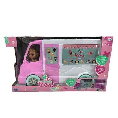 Trendy Teens - Ice cream Van c/fashion doll cm 16misura van 37*14.5*18 cm