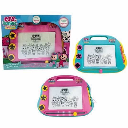 Lavagna Magnetica Cancellabile Con Penna E Stampini Cry Babies Ods 45620