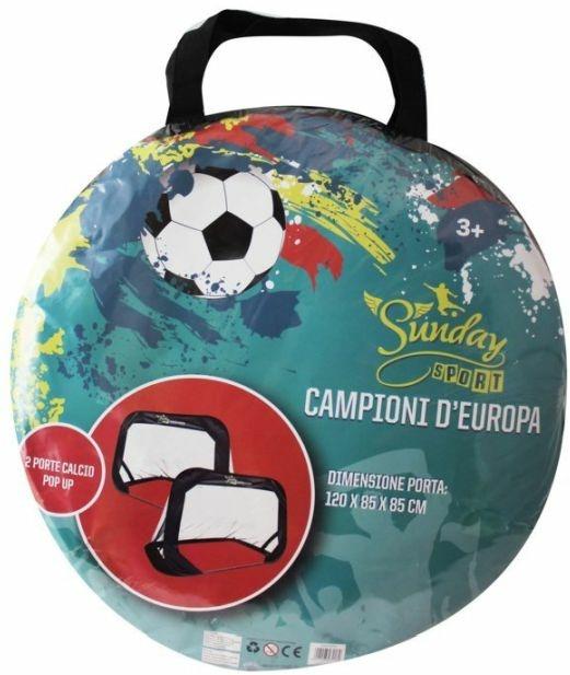 Set 2 Porte Calcio Pop Up 120x85 cm. ODS 47013