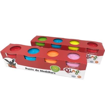 Set 4 Vasetti Pasta Da Modellare Bing Ods 48451