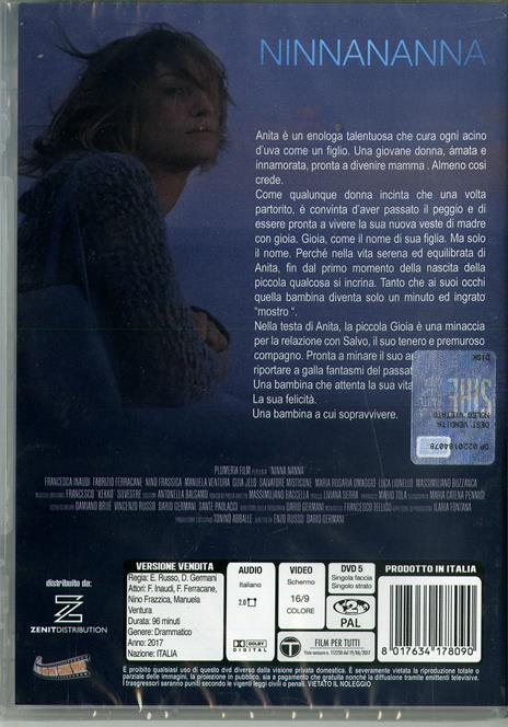 Ninna Nanna (DVD) di Dario Germani - DVD - 2