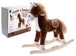 Cavallo A Dondolo In Peluche