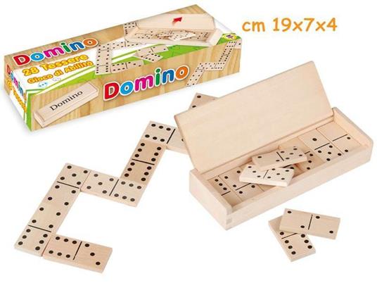 Domino In Legno Apribile 28 Tessere