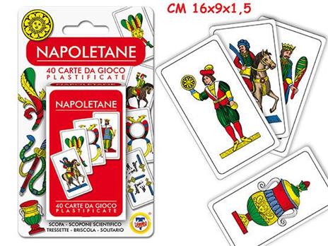 Carte Da Gioco Napoletane Mazzo Da 40 Pz. Blister - Teorema - Carte da  gioco - Giocattoli