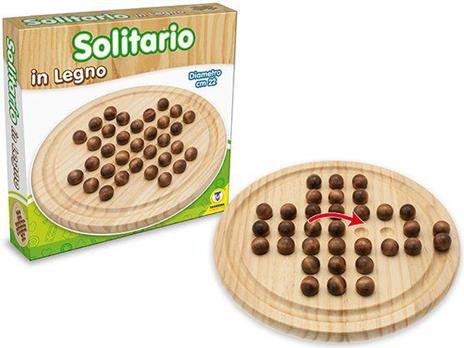 Gioco Solitario in Legno. Box. Gioco da tavolo