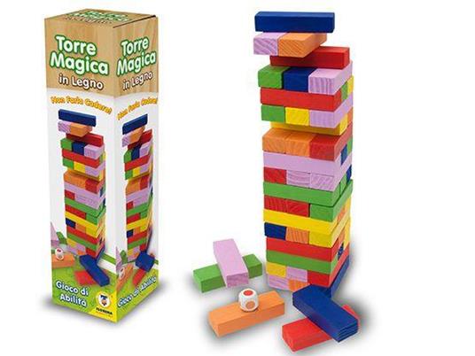 Gioco Torre Magica Colorata. Box - 2