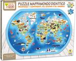 Teorema: Fatto Di Legno - Puzzle Mappamondo