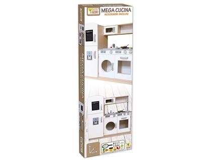 Fatto di Legno Mega Cucina con Accessori 84cm. - 40641