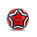 Pallone Calcio Rosso-Nero 230 (51925)