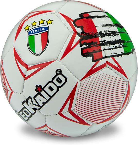 Pallone calcio Italia misura 2 (fantasie assortite) - 3