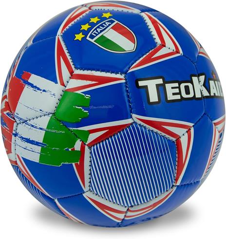 Pallone calcio Italia misura 2 (fantasie assortite) - 4