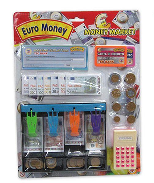 Euro Money Banconote E Monete Con Accessori - 2