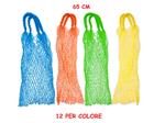Sacca Rete Portaoggetti 10 Anelli Lunghezza 65 Cm (Assortimento)
