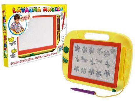 Lavagna Magica Con Penna Magnetica E 2 Timbrini