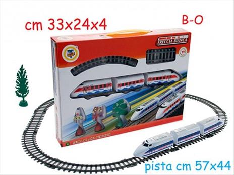 Mr. Boy. Treno Freccia Veloce Pista 55X44 Cm